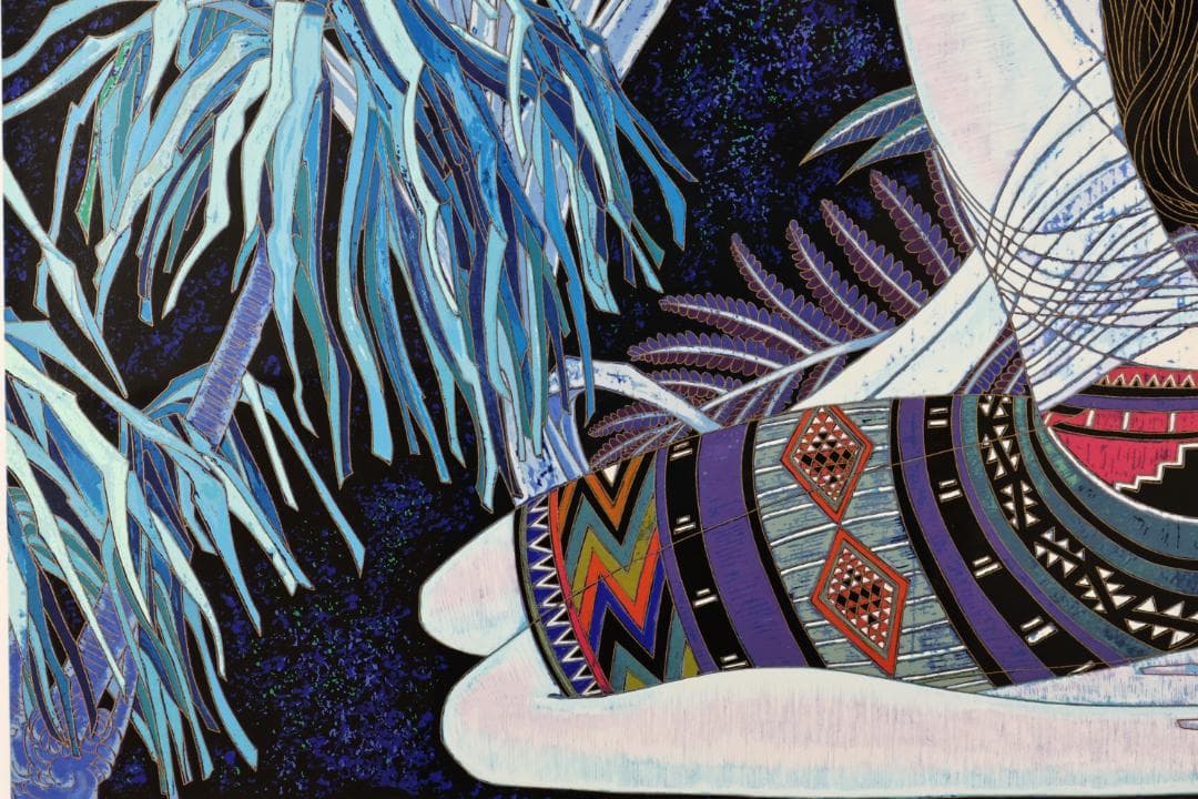 真作　丁 紹光　ティン・シャオ・クァン　 楽園回帰 　173/275　BK99