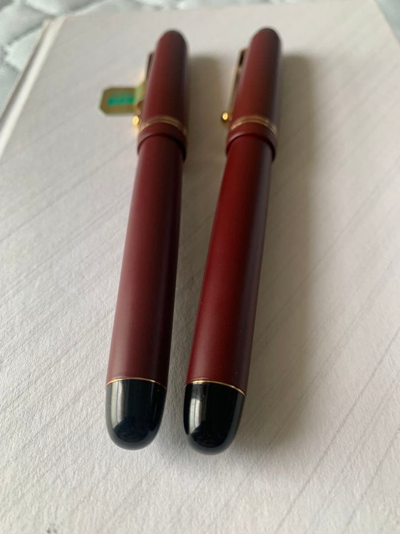 PILOT 67 万年筆 ボルドー 14Kペン先 希少 2本セット