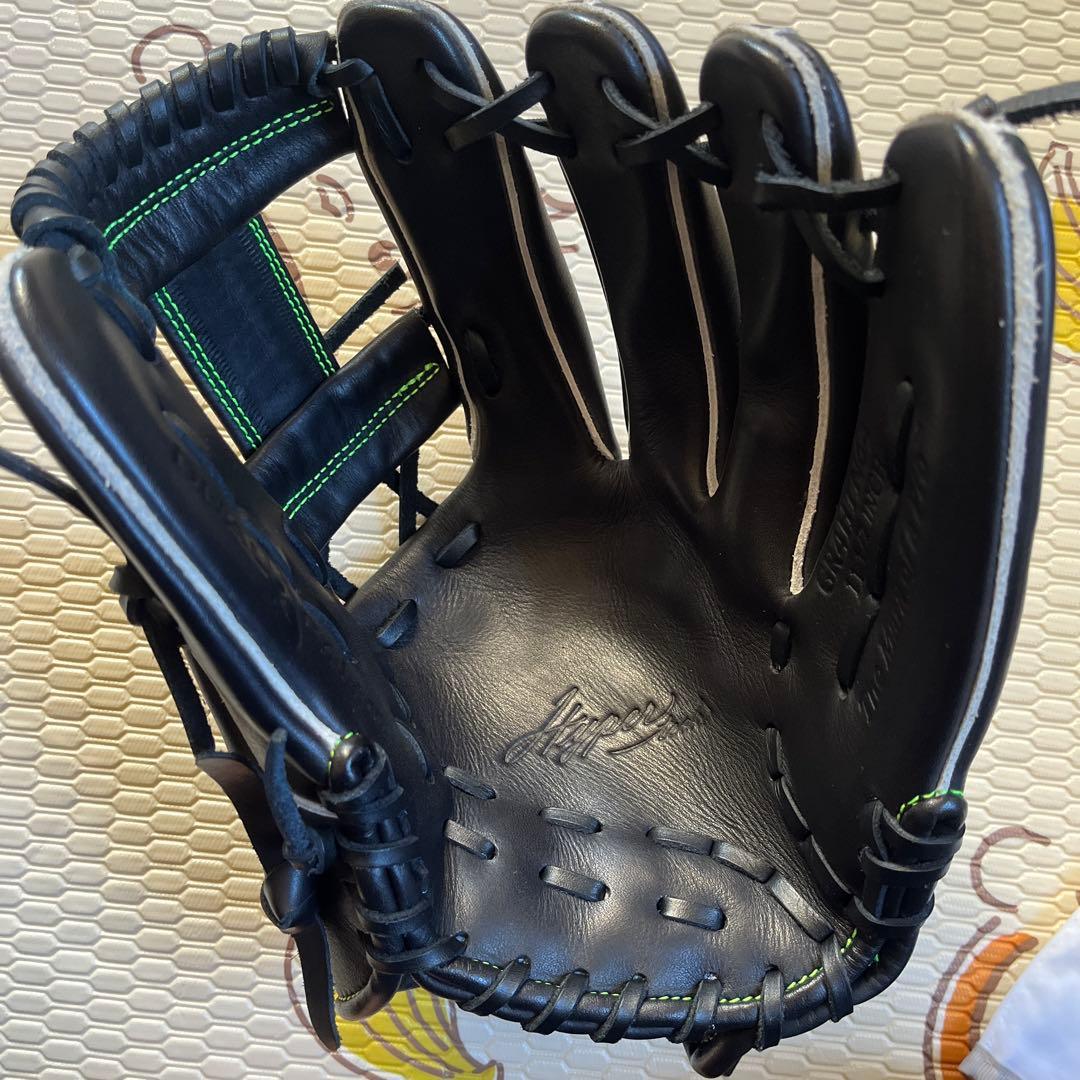 ローリングス　軟式　グローブ　オールラウンド用　ブラック