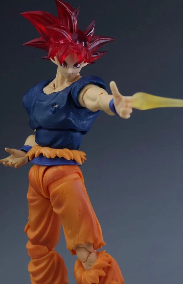 【特典付き】S.H.Figuarts 超サイヤ人ゴッド+ヘッドパーツ セット