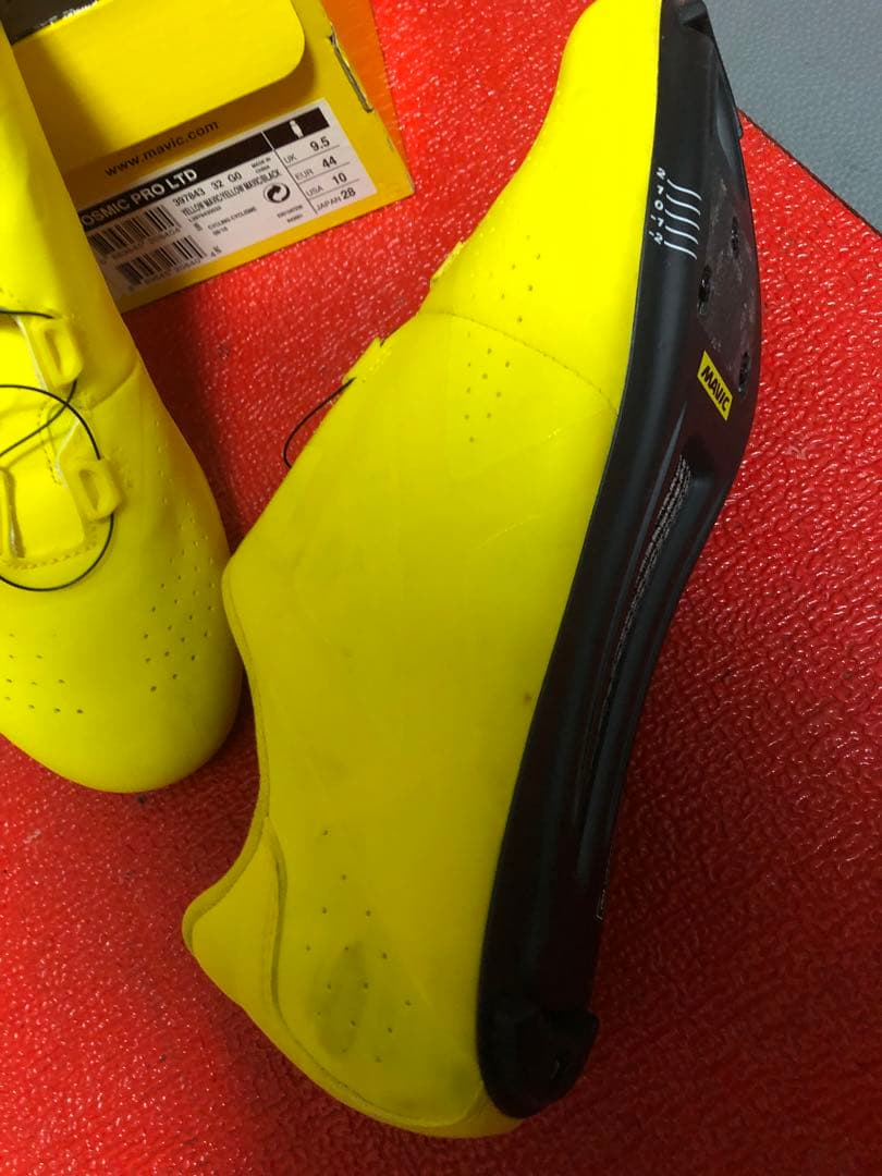 限定 Mavic Cosmic Pro LTD イエロー 28cm マヴィック