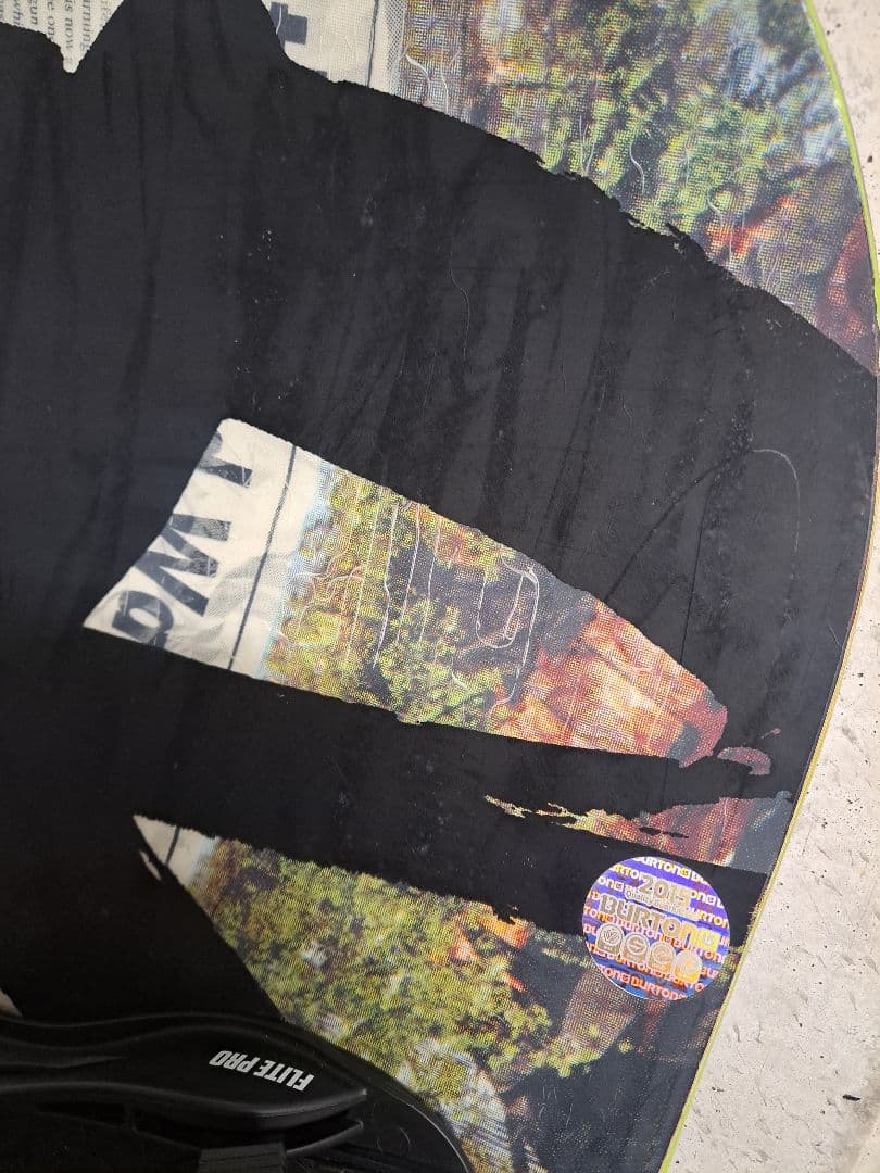 Burton バートン　スノーボード、ビィンデングセット154㎝