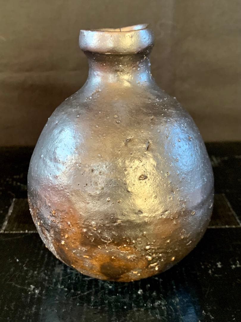 辻村史朗　黒徳利　2