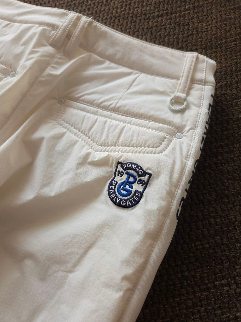 PB レディース ゴルフパンツ オフホワイト