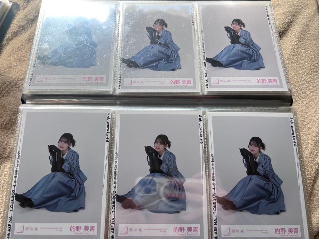 櫻坂46 的野美青　3rd アニラ　ライブ衣装　44コンプ