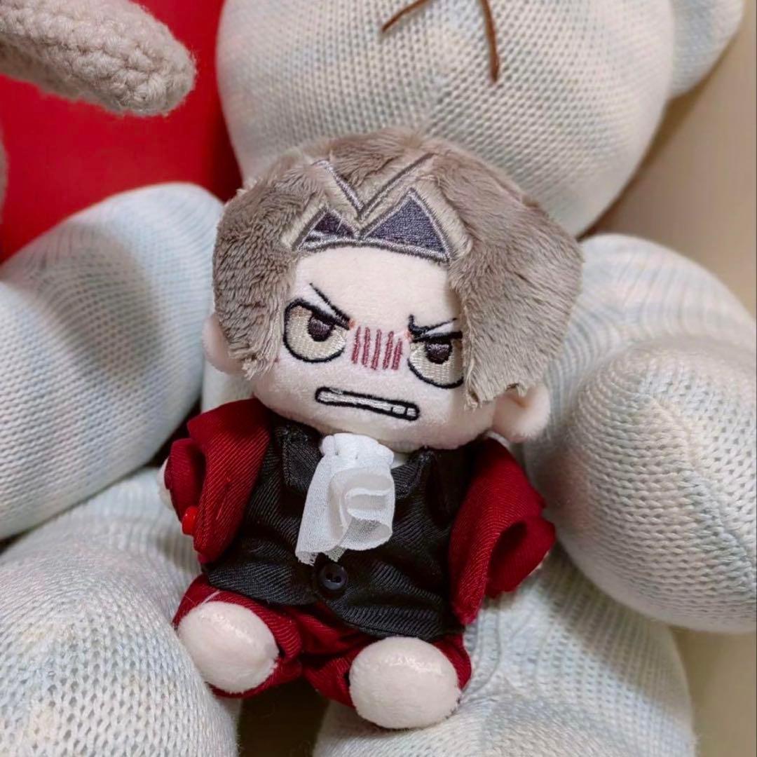 《銀髪黒目弁護士くん》激レア可愛い着せ替えぬいぐるみ《10cmぬいぐるみ》