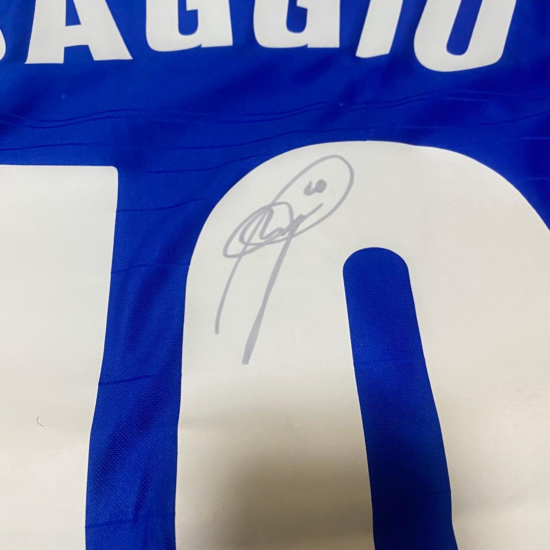 ロベルトバッジョ 直筆サイン入り ユニフォーム
