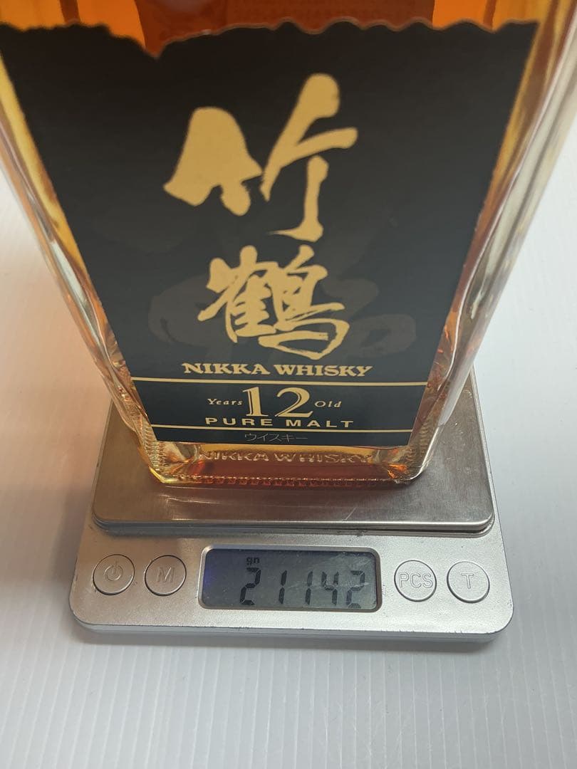 534[未開栓］竹鶴 12年 ピュアモルト 660ml