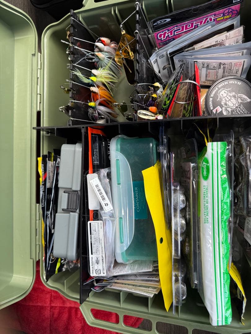 バス釣り引退セット　おまけ付きさらにライジャケウエストタイプ付き