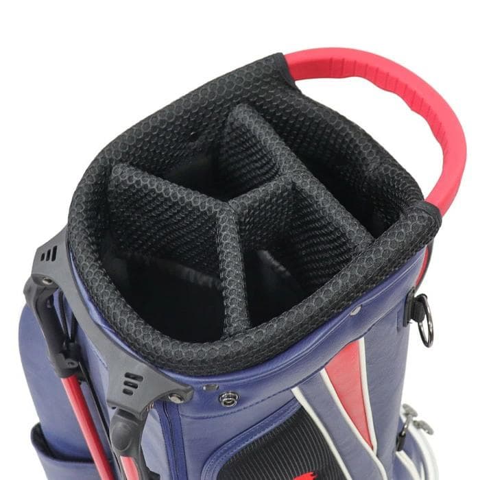 【新品】ピレッティ PR-SB0011 スタンキャディバッグ トリコロール 9型