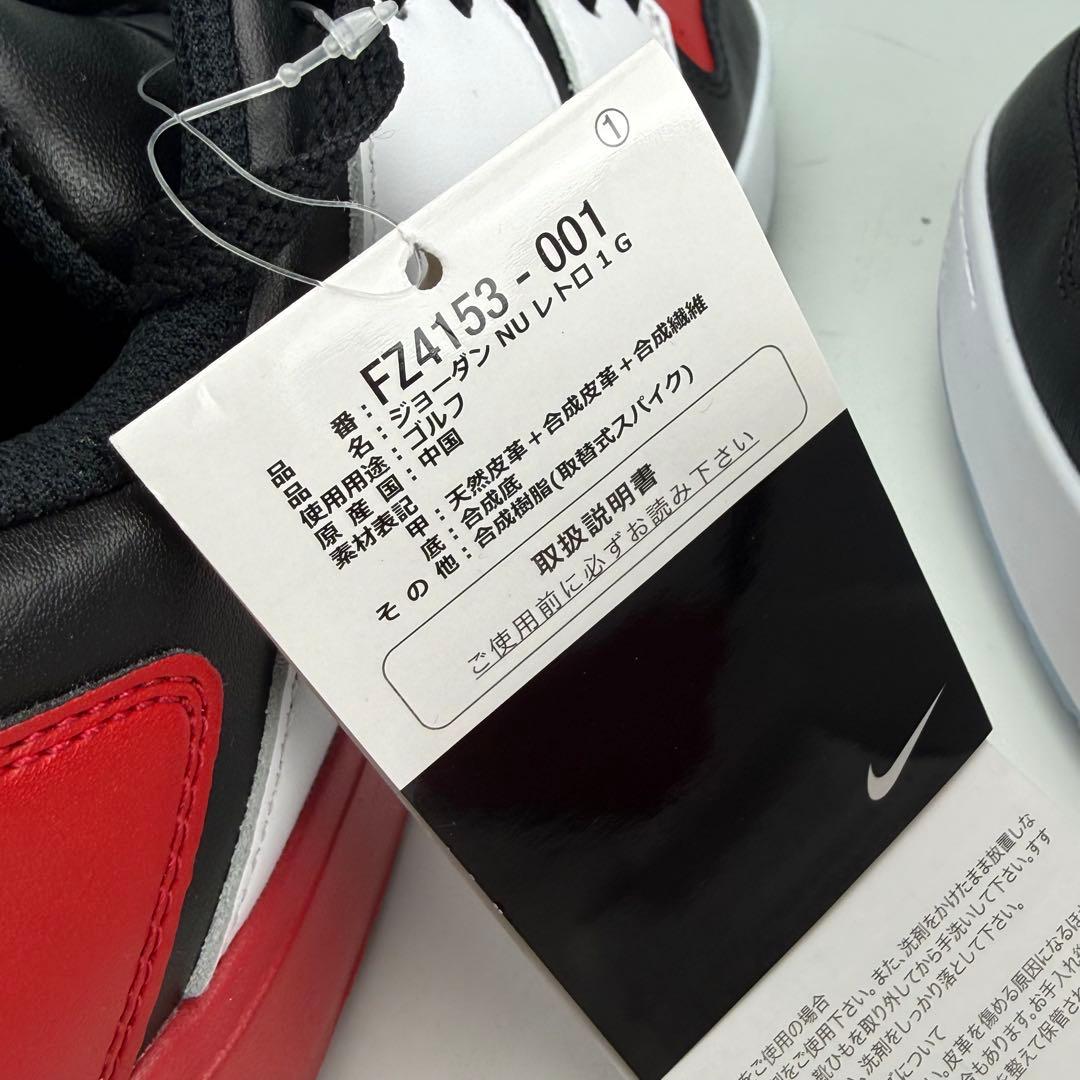 30cm ナイキ ジョーダン ニュー レトロ1 ゴルフ \"シカゴ\"