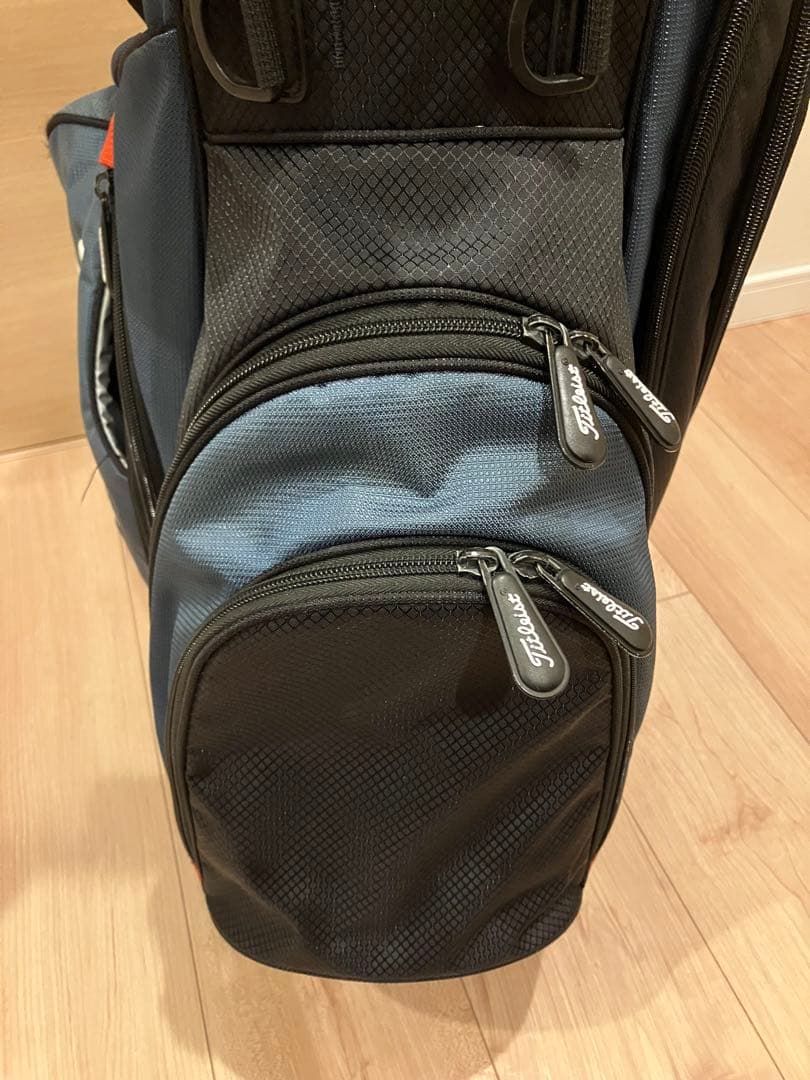 Titleist キャディバッグ スタンド付き 青