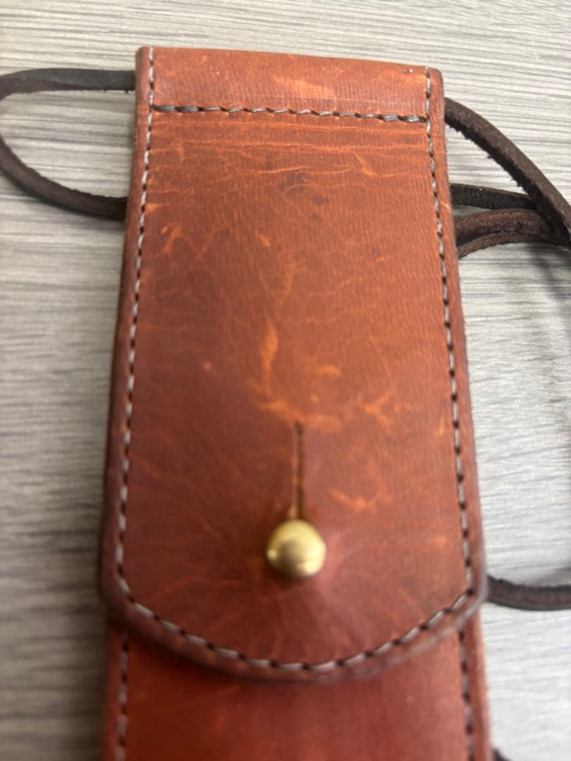  peak レザー ストラップ　ポイントギフト　和武器ケース　激レア