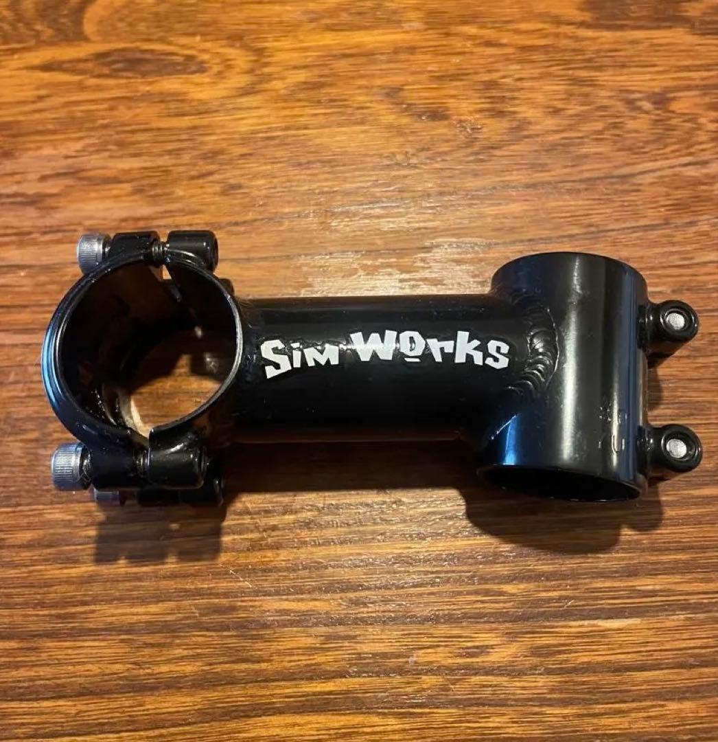 SimWorks Rhonda シムワークス ロンダステム 80mm ブラック