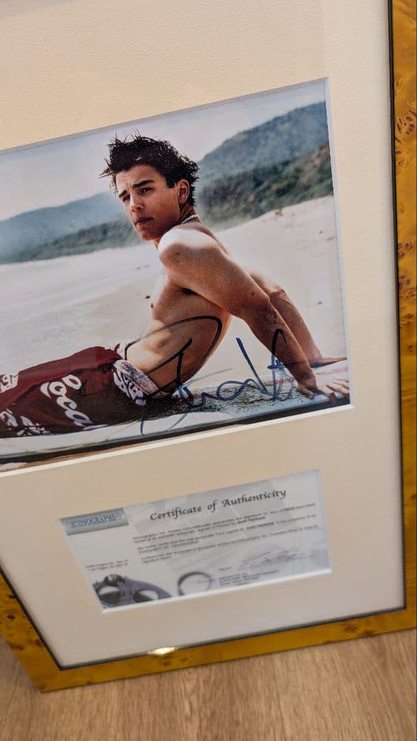 ジョッシュハートネット直筆サイン入りポートレート