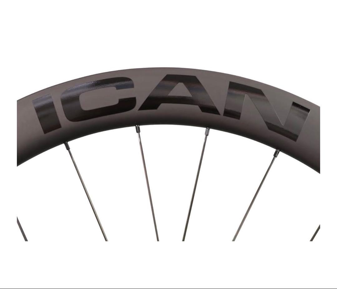 【最終値下げ】送料無料　ICAN カーボンホイールG25