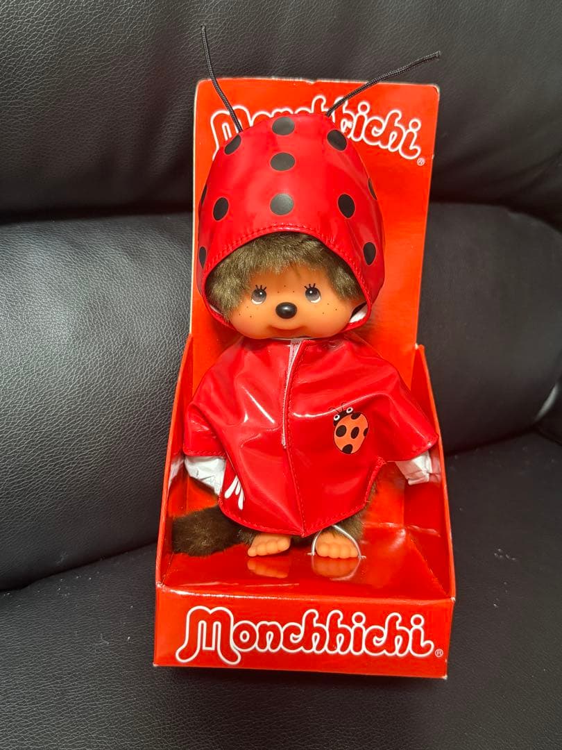 Monchhichi てんとう虫ぬいぐるみ　EU限定