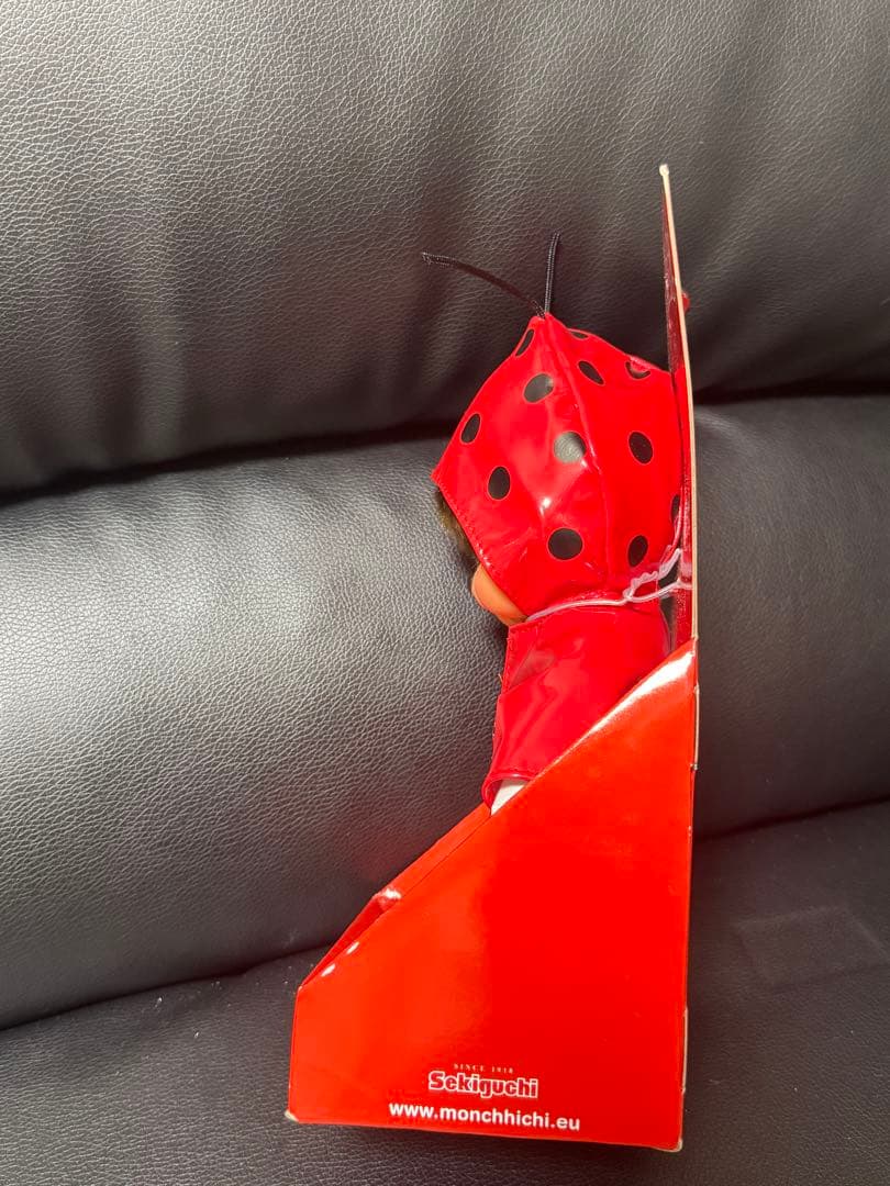 Monchhichi てんとう虫ぬいぐるみ　EU限定