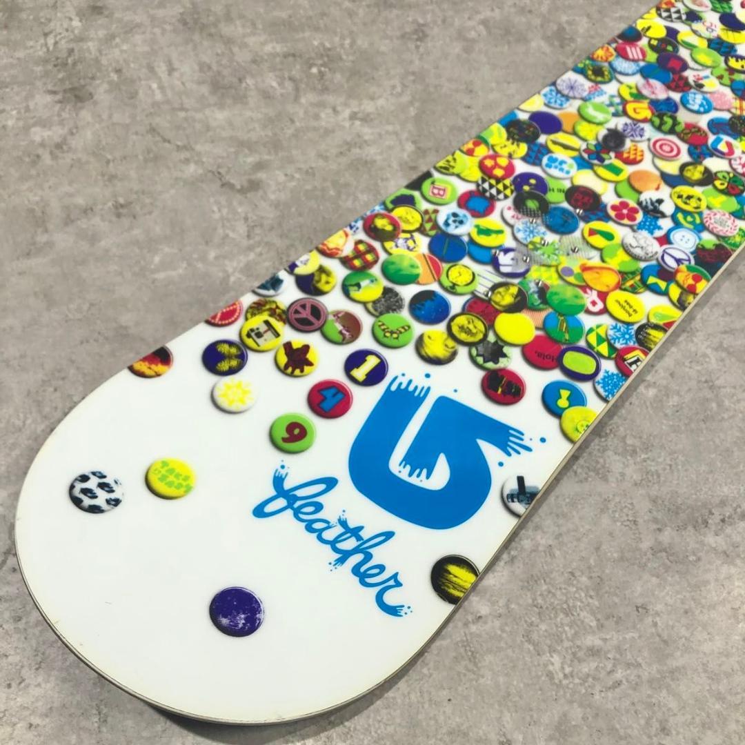 美品 人気 BURTON バートン Feather フェザー 149 スノボ