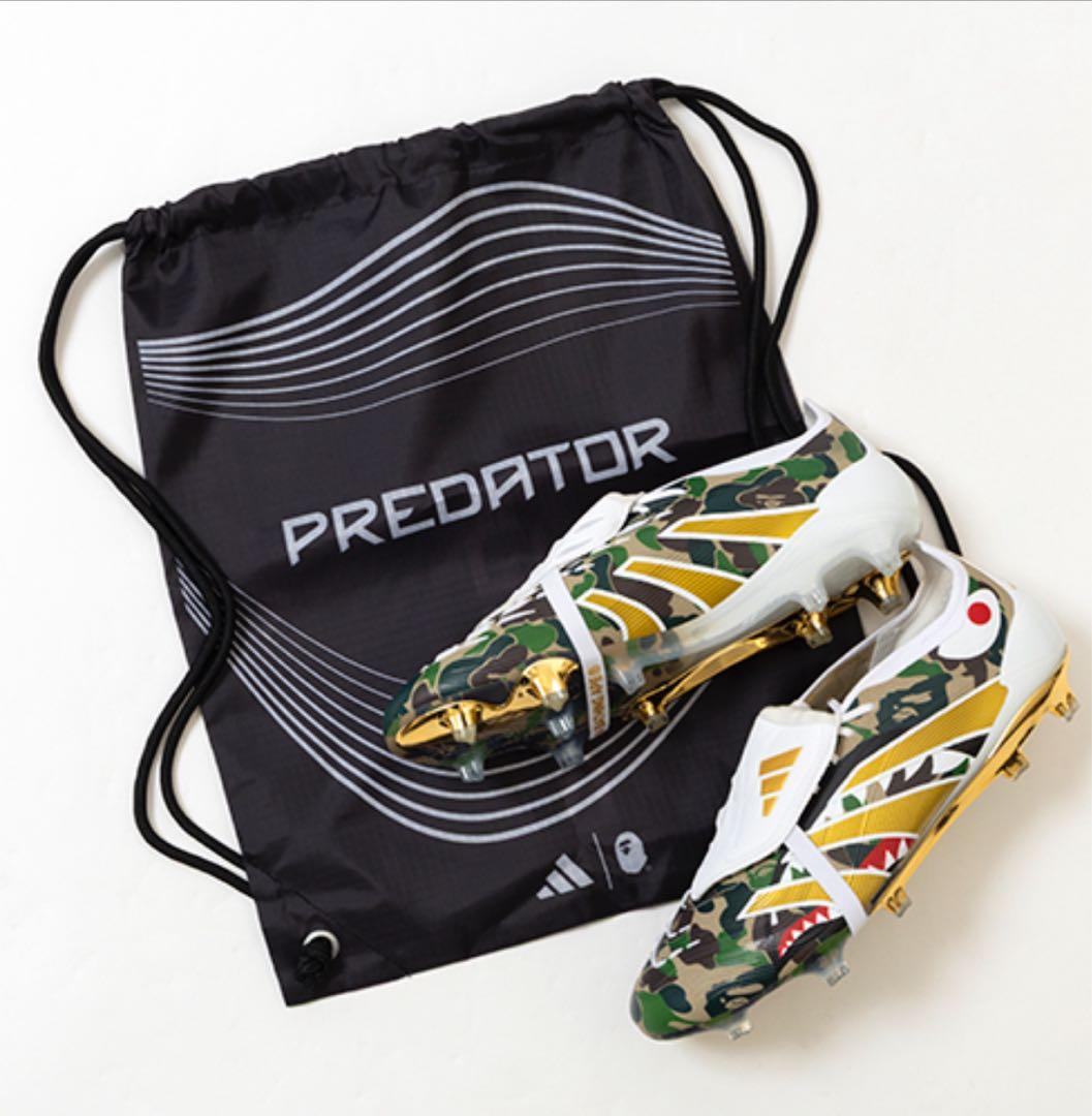 25cm アディダス プレデター ELITE FT FG BAPE