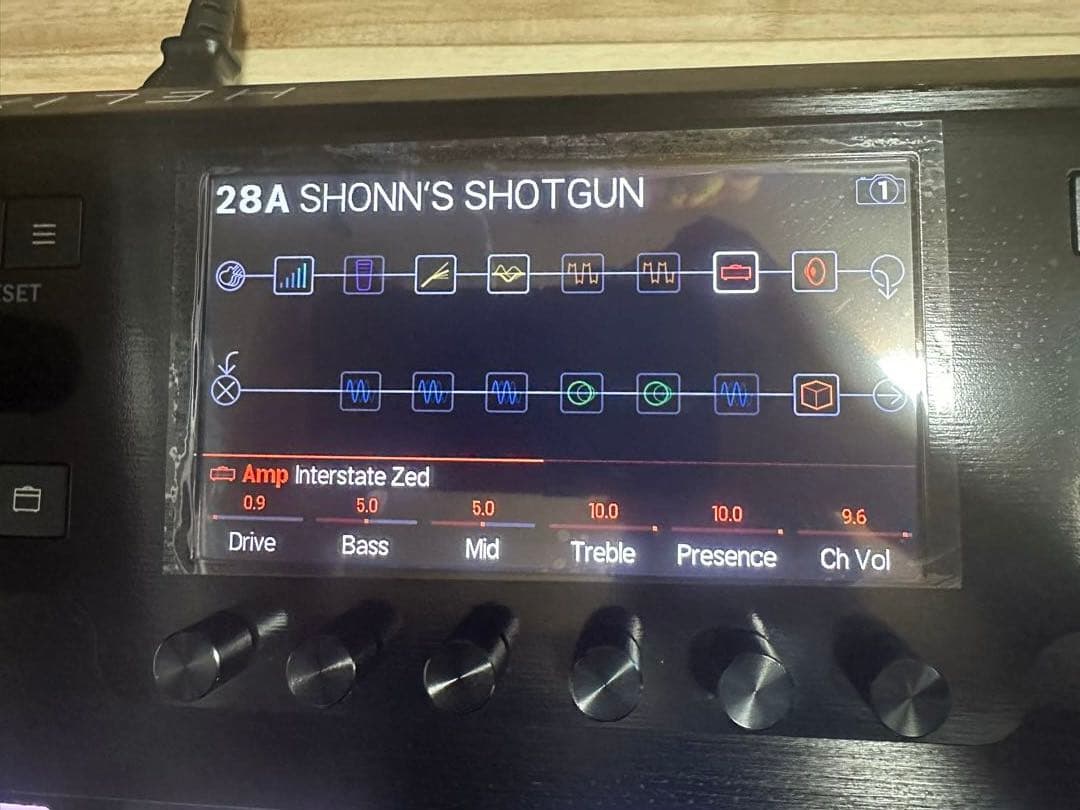 美品 Line6 Helix Floor マルチエフェクター