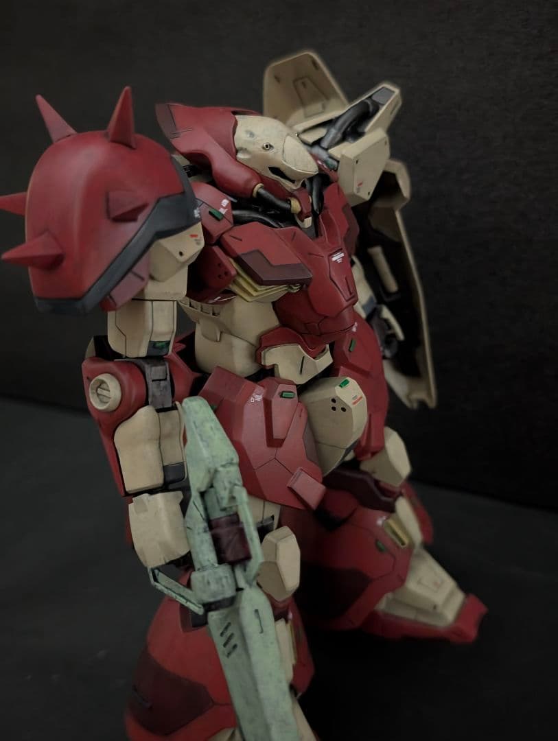 HG メッサーF02型 全塗装 改修 完成品 閃光のハサウェイ ガンプラ