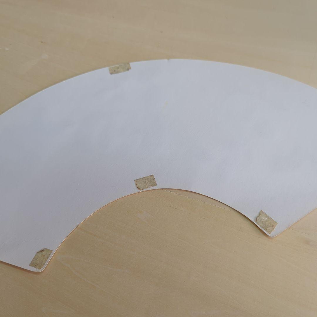 坂村真民先生の扇面台紙に書かれた書 七福来々