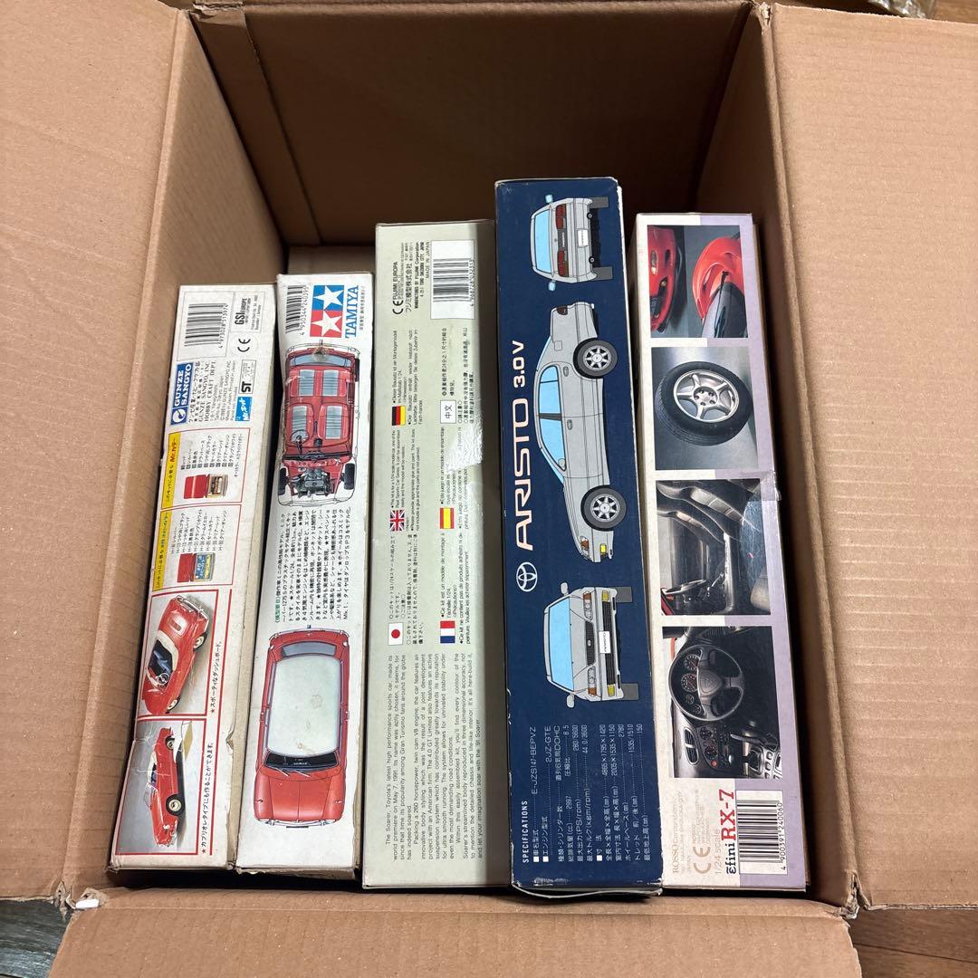 自動車 プラモデル 5台セット
