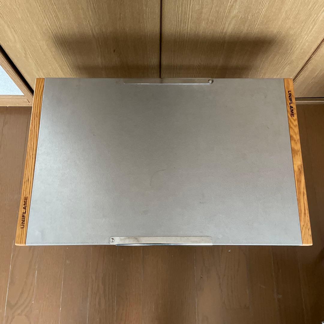 ユニフレーム 焚火テーブル棚付2卓&専用トート