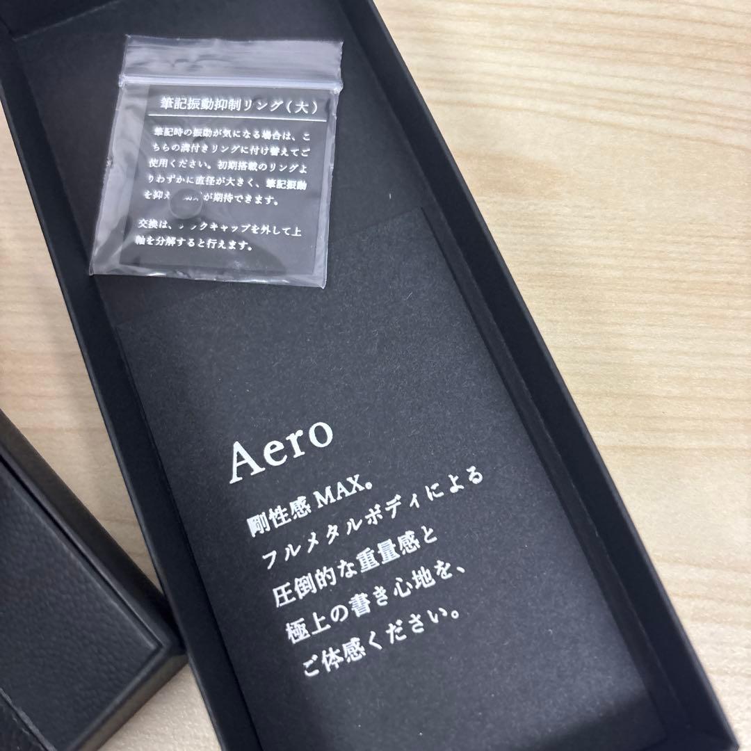 新品　Aero 剛性感MAXシャープペン ブラック Seasar