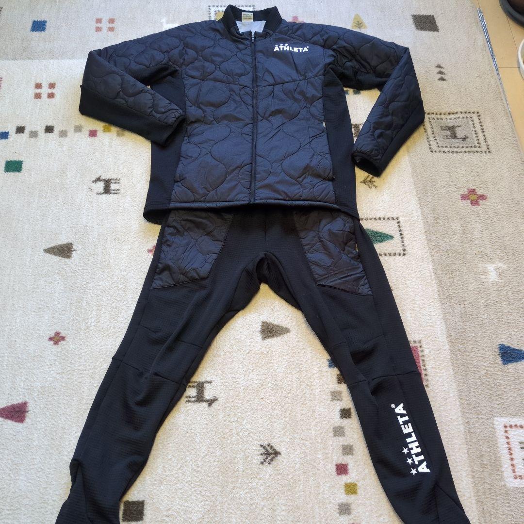 ATHLETA ピステ・ウィンドブレーカー Lサイズ ブラック　まんま