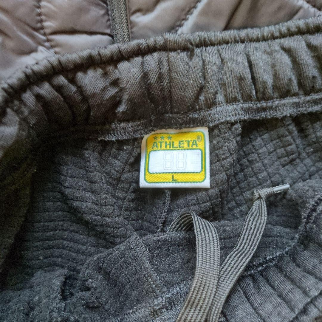 ATHLETA ピステ・ウィンドブレーカー Lサイズ ブラック　まんま