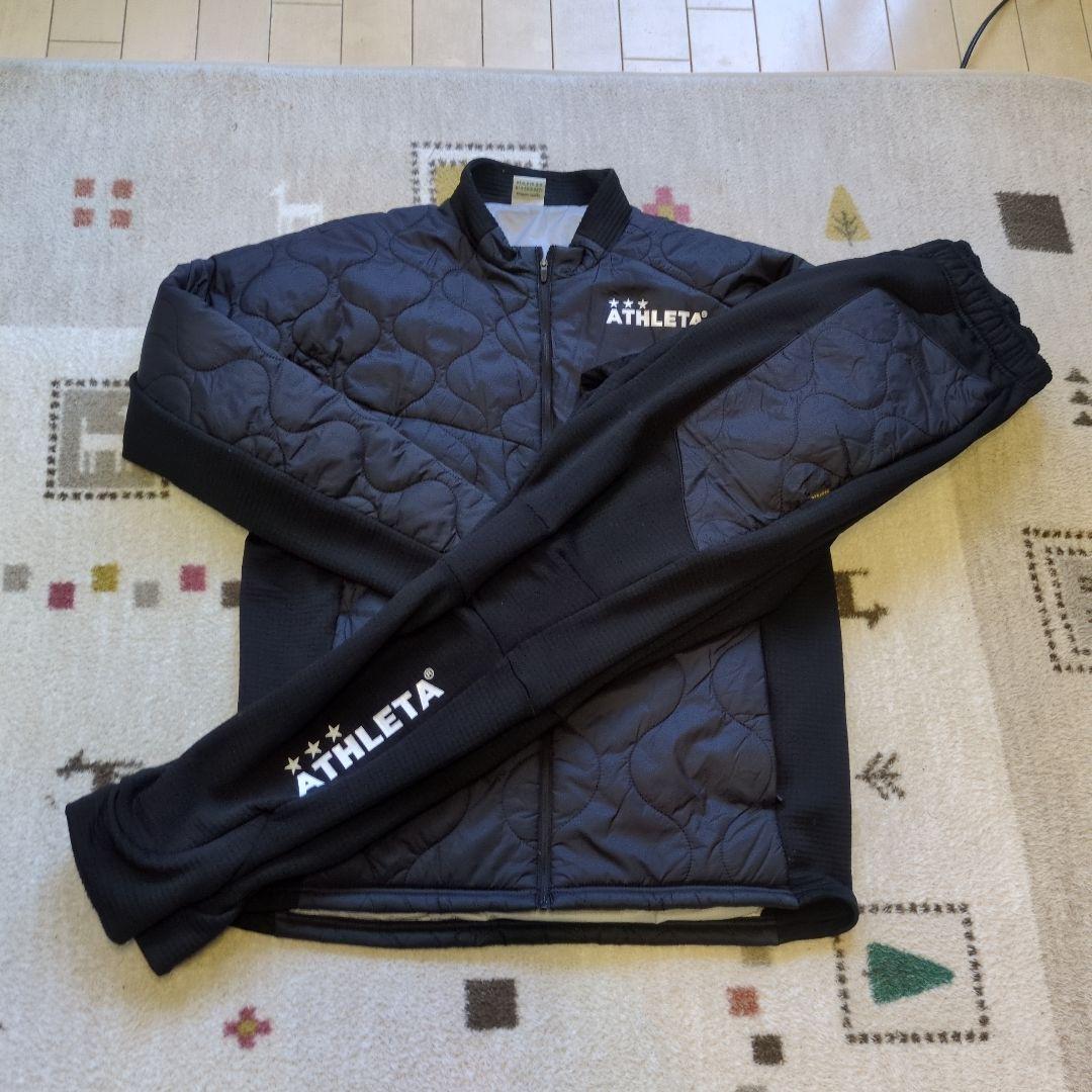 ATHLETA ピステ・ウィンドブレーカー Lサイズ ブラック　まんま