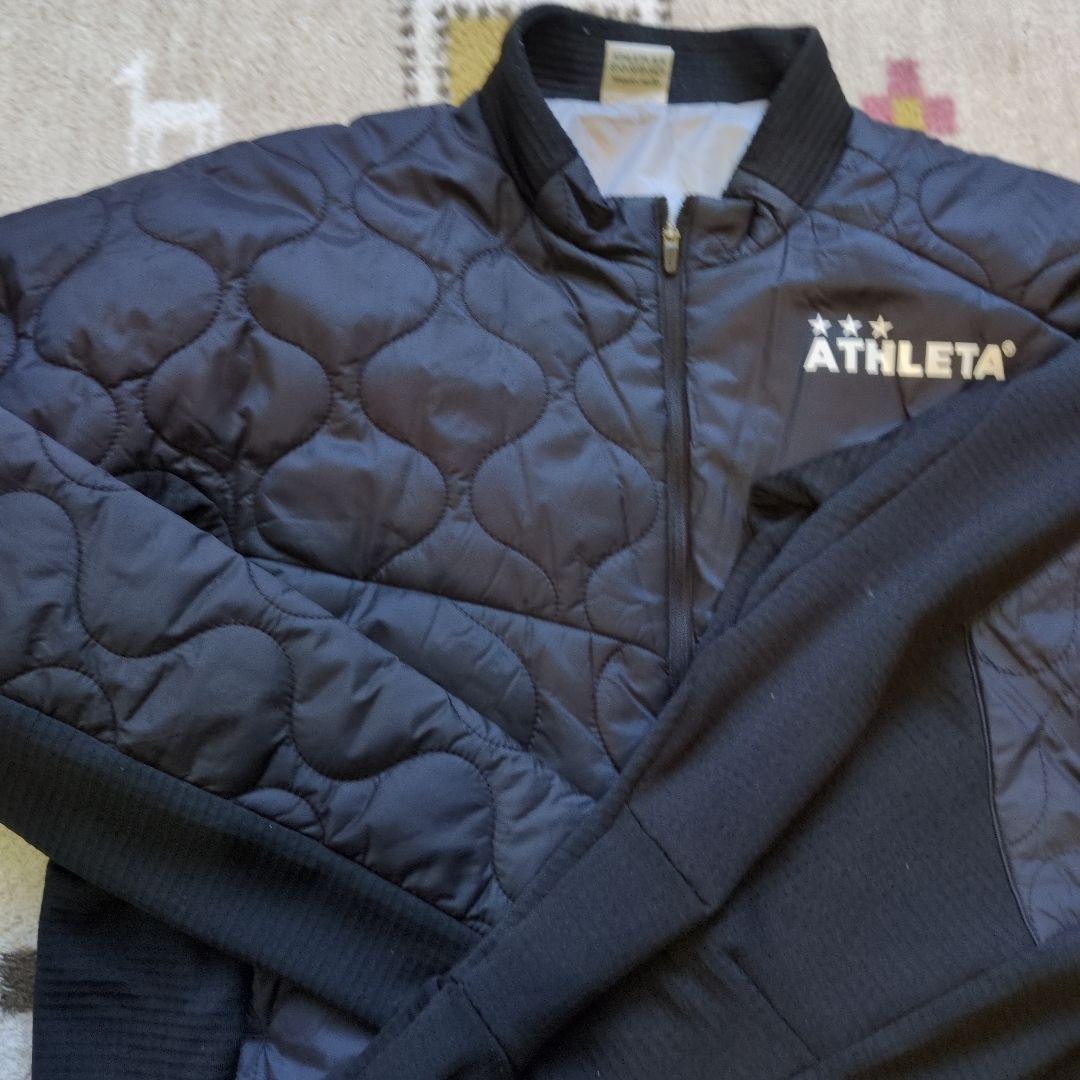 ATHLETA ピステ・ウィンドブレーカー Lサイズ ブラック　まんま