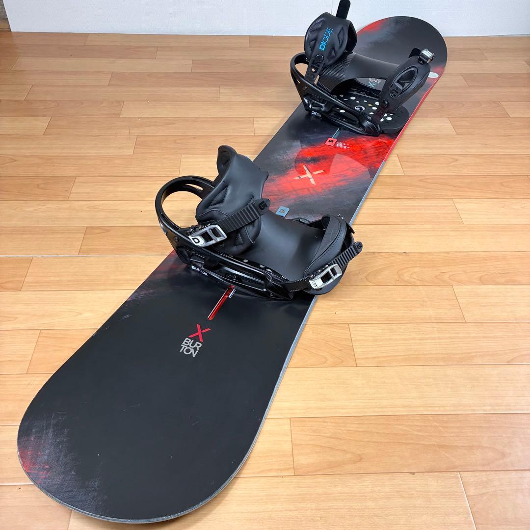 スノーボード BURTON CUSTOM X 152 CAMBER & DIODE 13/14