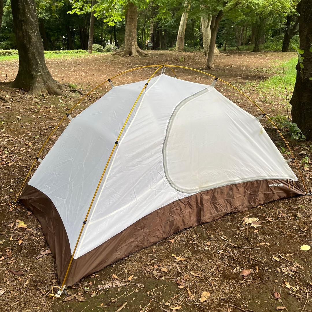 montbell モンベル　クロノスドーム 2型　オレンジ　テント　2人