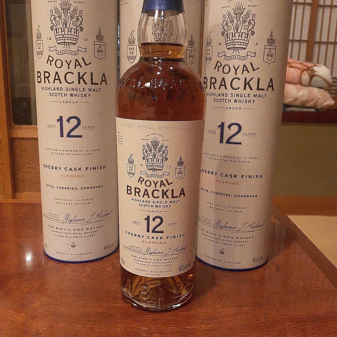  Brackla 12年 シェリーカスクフィニッシュ 700ml