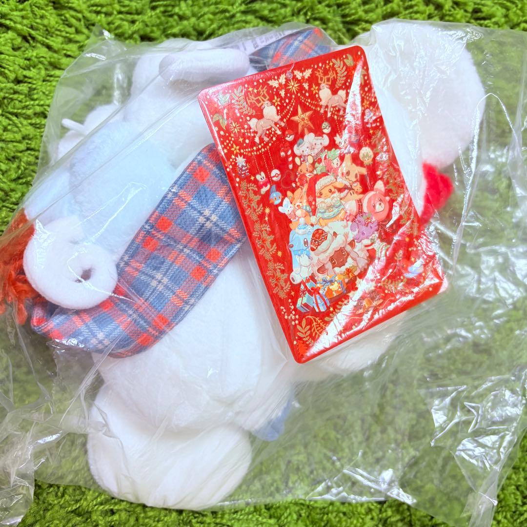 ポケモン　クリスマス　イッカネズミ　ぬいぐるみ　新品タグ付きで