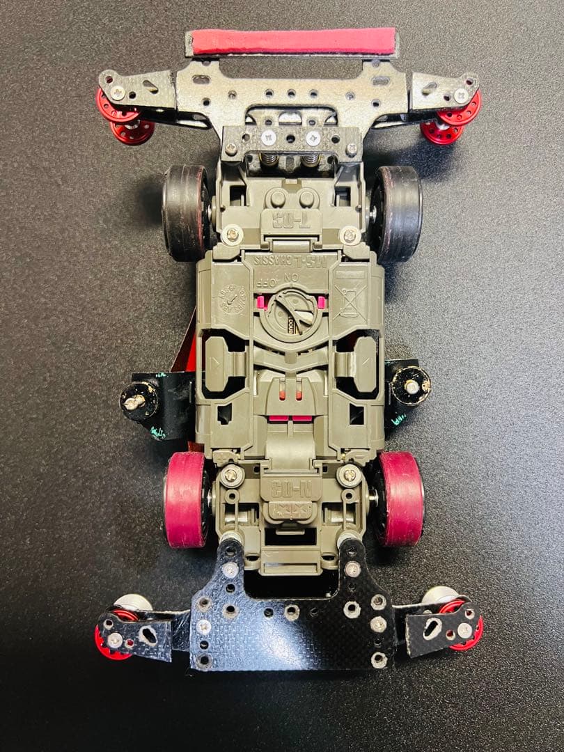 ミニ四駆 完成品　MSフレキ　限定部品使用‼️‼️