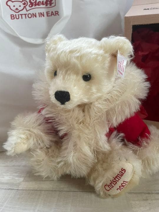 シュタイフ 銀座　Steiff 2001年 クリスマス限定 テディベア