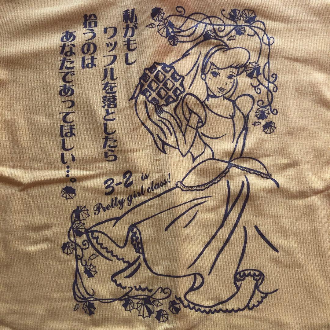 非売品　プリンセス　クラスTシャツ　女子高生　学祭　デザインTシャツ