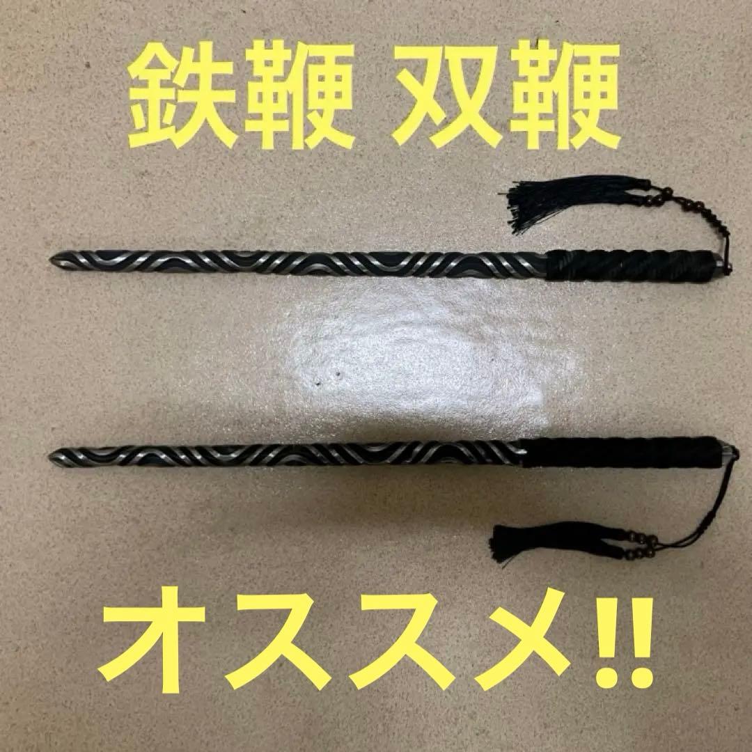 鉄鞭 鋼鞭 双鞭 カリ 中国武術功夫カンフー鉄鐧狼牙棒太極拳模擬刀模造刀漢剣漢刀