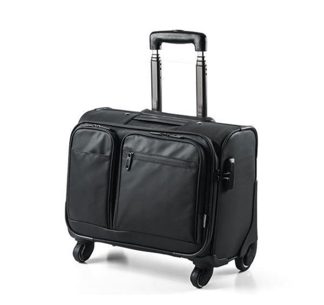 未使用品 サンワダイレクト ビジネスキャリー 4輪 22L 機内持ち込みサイズ