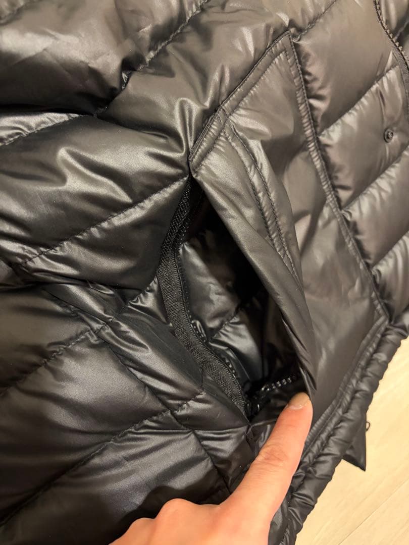 PEARLY GATES パーリーゲイツ メンズ ダウン L 黒 ブラック