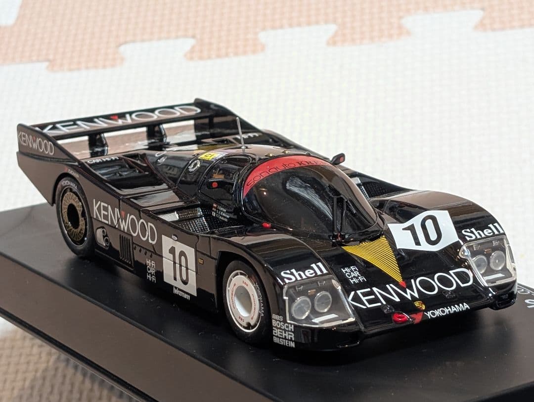 京商MINI-Z レーサー用 オートスケール ポルシェ 962C ケンウッド