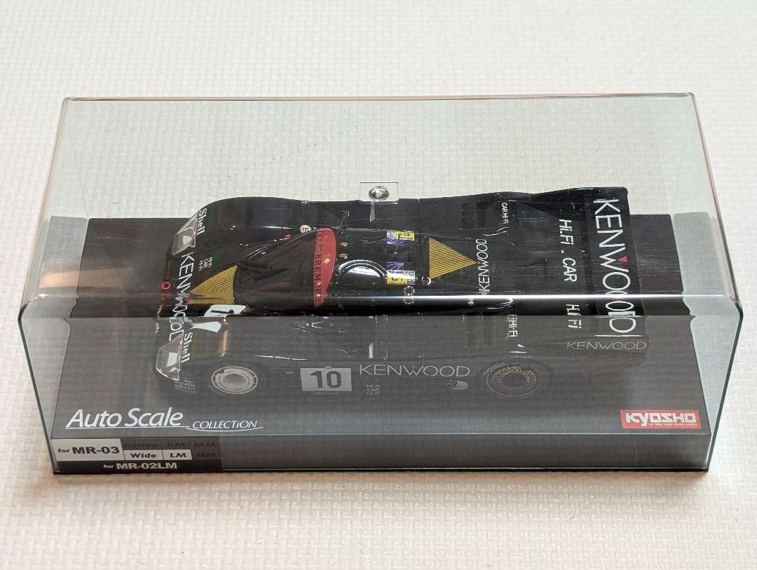 京商MINI-Z レーサー用 オートスケール ポルシェ 962C ケンウッド