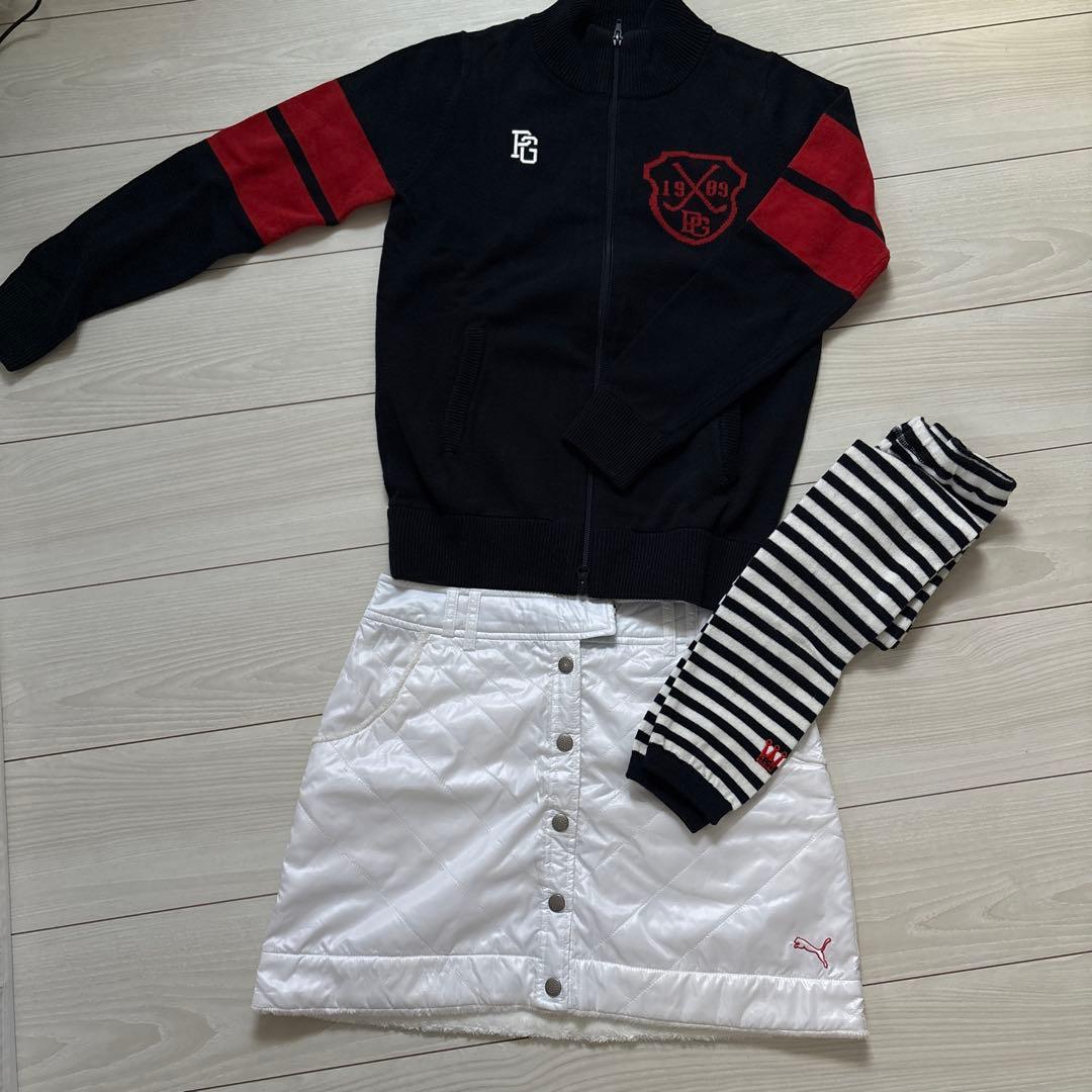 PEARLY GATES /PUMA ゴルフウェアセット　中古