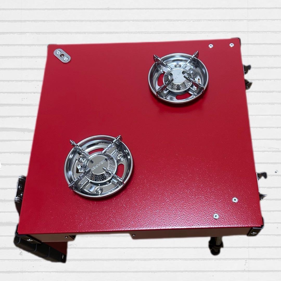 アイオクス　キッチンツール　キャンプギア　レッド　新品