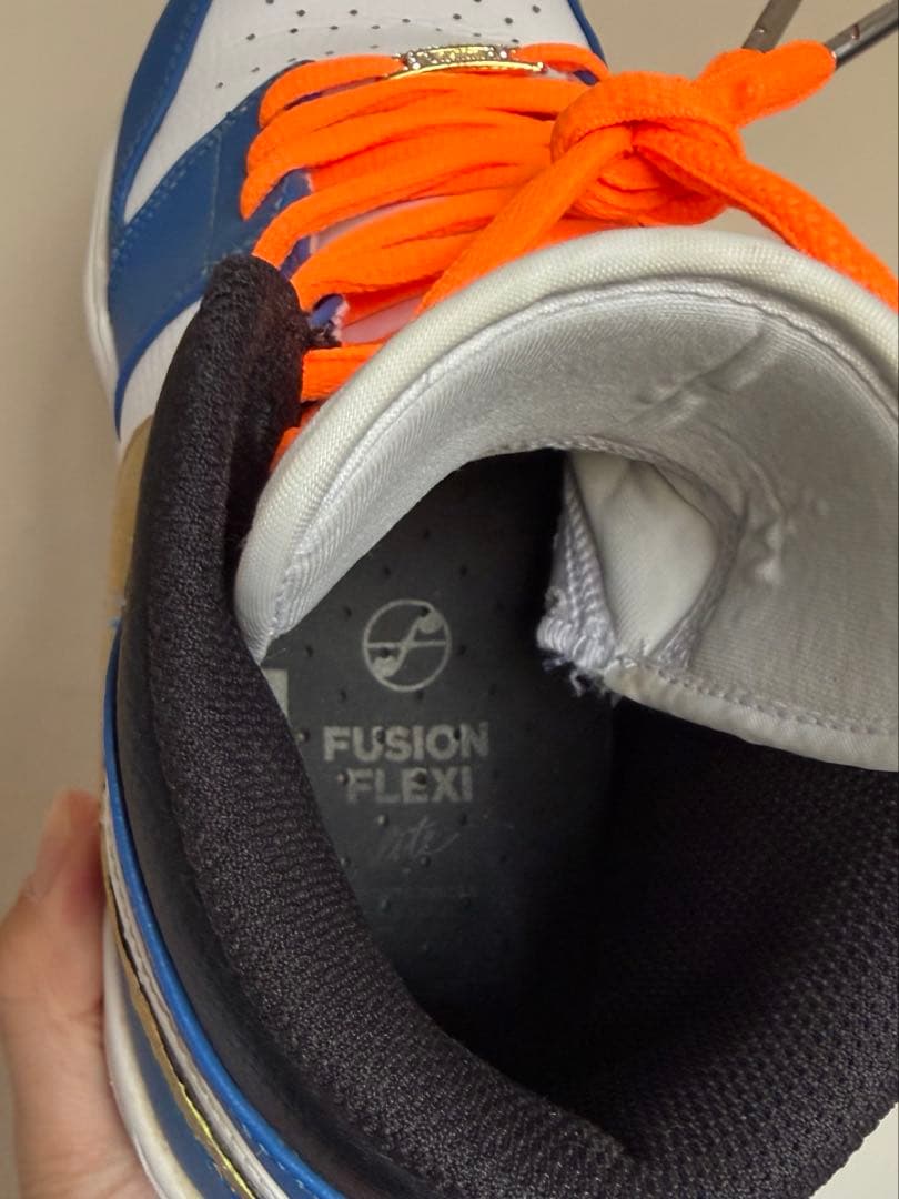 一点物 Air Jordan1 \"Blue/Gold Swoosh\"野球スパイク