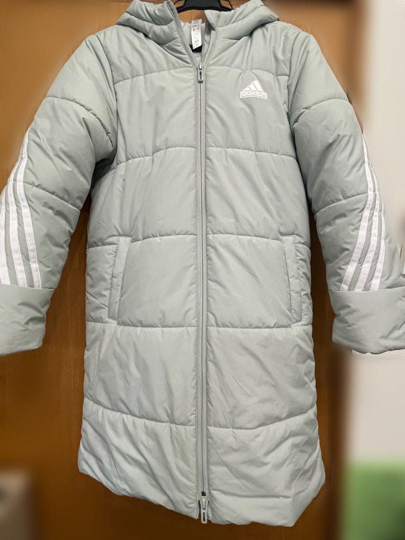【人気色完売品】adidas ベンチコート　キッズ　140⭐︎美品⭐︎